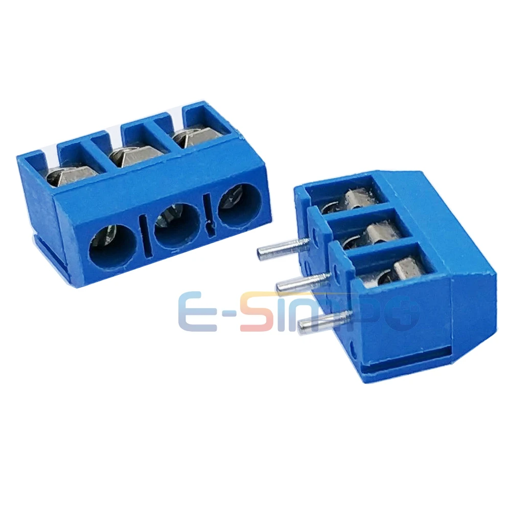 JC0088 KF301 5.0MM 3P PCB Screw Terminal Block (1)