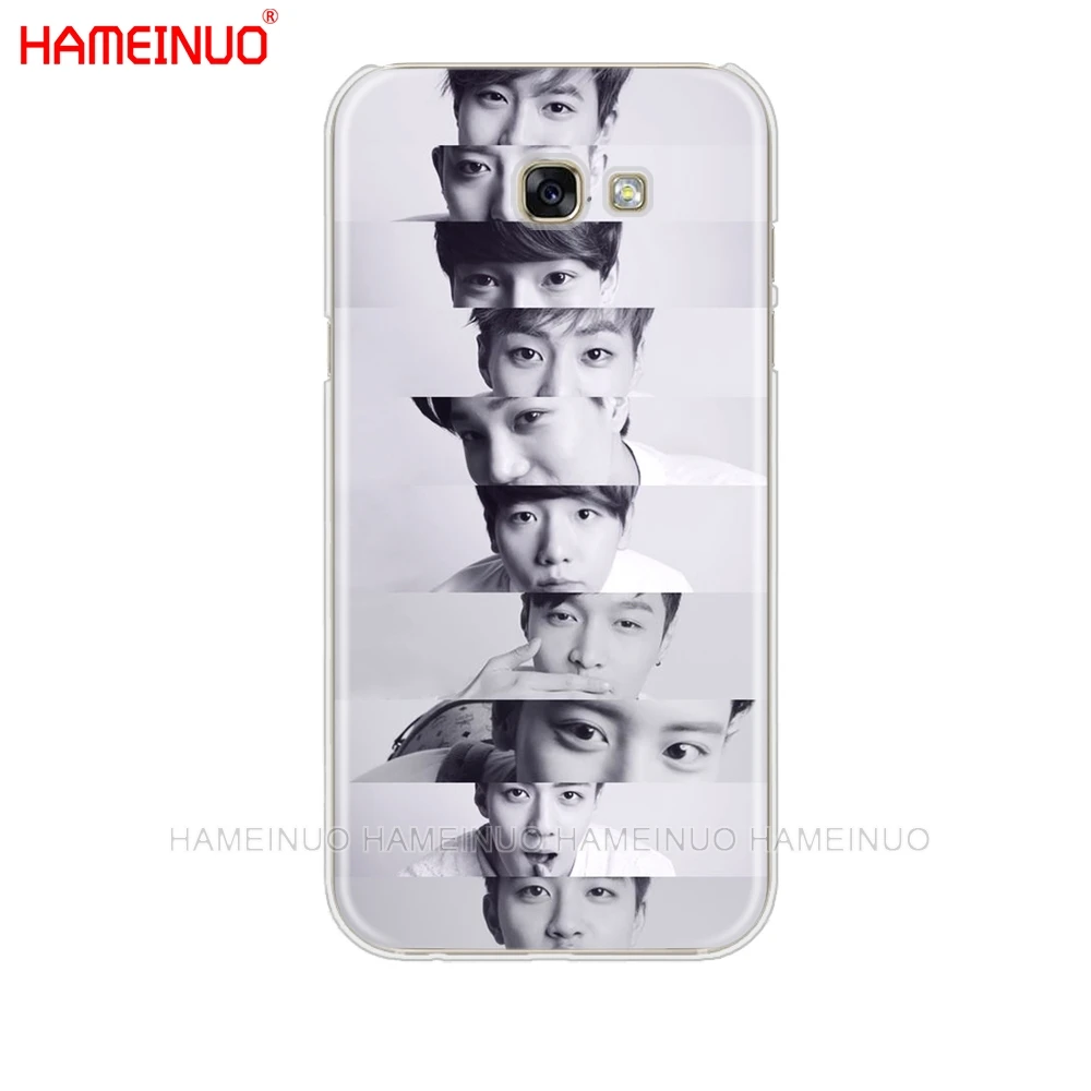 HAMEINUO Kpop exo чехол для сотового телефона Lucky one Samsung Galaxy A3 A310 A5 A510 A7 A8 A9 2016 2017