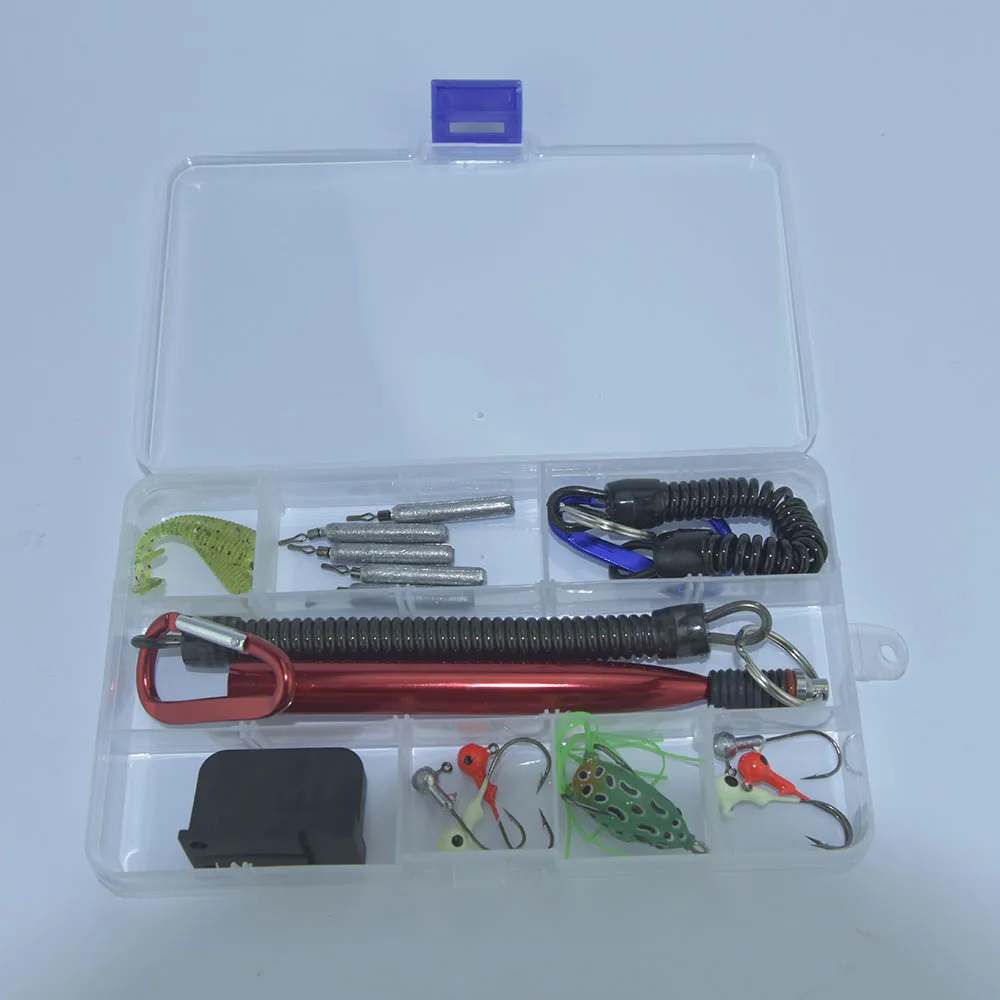 

Topind Anglers Vest Pack Accessories Bundle O-ring tool,Tippet threader,Frog fishing lure,Jighead,Heavy Duty,Lanyard,Fising lure