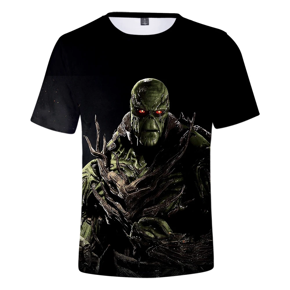 Men Animal t shirt Swamp monster 3D Print tshirt Men Funny tees tops Short Sleeve O-neck 3D Print Summer Clothes Men Animal t shirt Swamp monster 3D Print tshirt Men Funny tees tops Short Sleeve O-neck 3D Print Summer Clothes