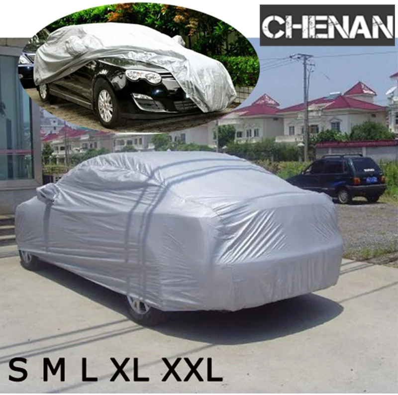 Beste Auto Covers Maat S M L Xl Suv L Xl Indoor Outdoor Full Car Cover Zon uv Sneeuw Dust Regenbestendig Bescherming Gratis Verzending