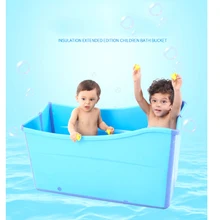 Детское ведро для ванной для взрослых, складное ведро для хранения воды, детское сидящее ведро для душа, ведро для купания, детское ведро для душа