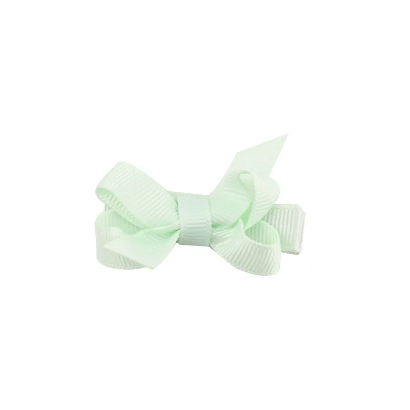 High quality Lovely Hair Clip Girls Hair Bows Hairpins Grosgrain Ribbon hair clips kids hair accessories  (12)