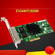 E1G44HT I340-T4 82580 10/100/1000 м PCI-Express RJ45 сервер Ethernet адаптер карты