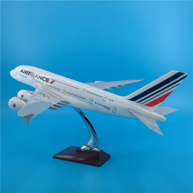 45 см A380 Air France модель самолета Смола французские авиакомпании международная