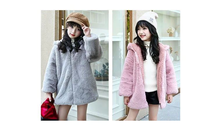 Christmas faux fur big girls winter outerwear coats 2017 hooded baby girls winter jacket with fur thick warm children clothing  2 3 4 5 6 7 8 9 10 11 12 13 14 15 years little teenage girls   winter jackets kids parka coat girl kids girls win (11)