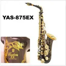 New High Quality Saxophone Alto Sax YAS 875 EX Musical Instruments Professional E-flat Sax Black Saxofone Alto Saxophone