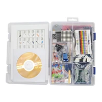 DIY Learning Starter kit LCD 1602 + Sensors + Resistance + Breadboard + Learning CD for UNO R3 for Raspberry Pi 3 / 3B+