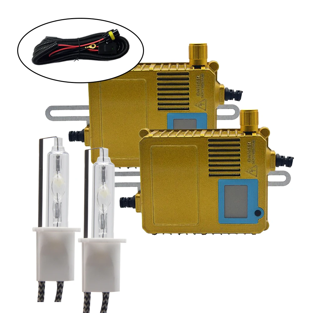 DUU 200W Ballast HID Xenon Light bulb 12V H1 H3 H7 H11 6000k Auto Xeno