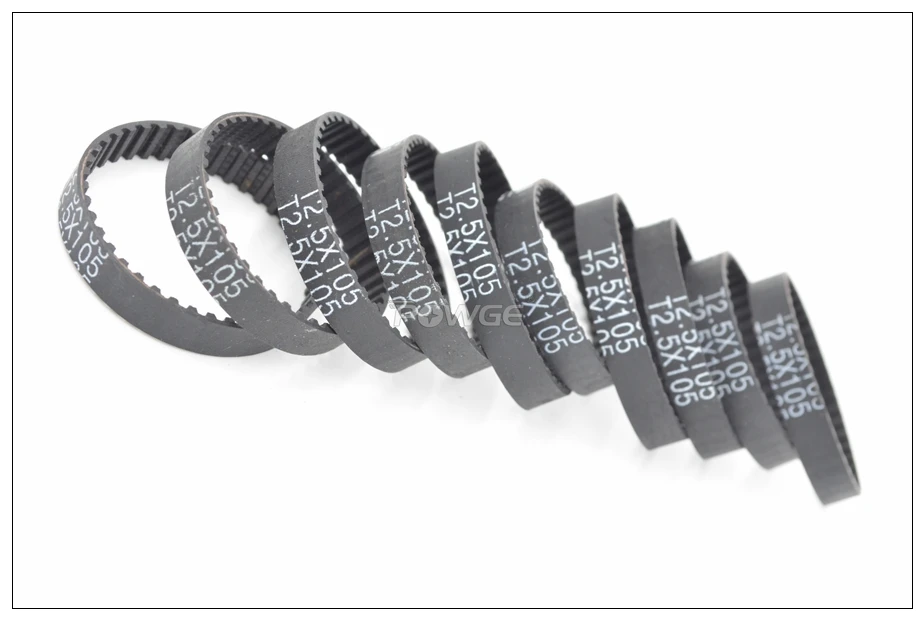 52 58 t2.5 borracha de laço fechado