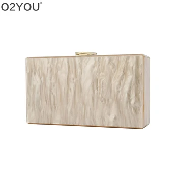 

Pearl Nude champagne Metal Clasp Acrylic Bags women shoulder Messenger Beach summer Acrylic Clutch Purse Wallet Lady Acrylic Bag