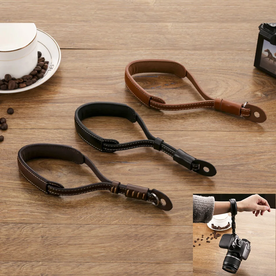 PU Leather Camera Wrist Hand Strap Grip For Finepix Fuji Fujifilm X T1 X 10 X