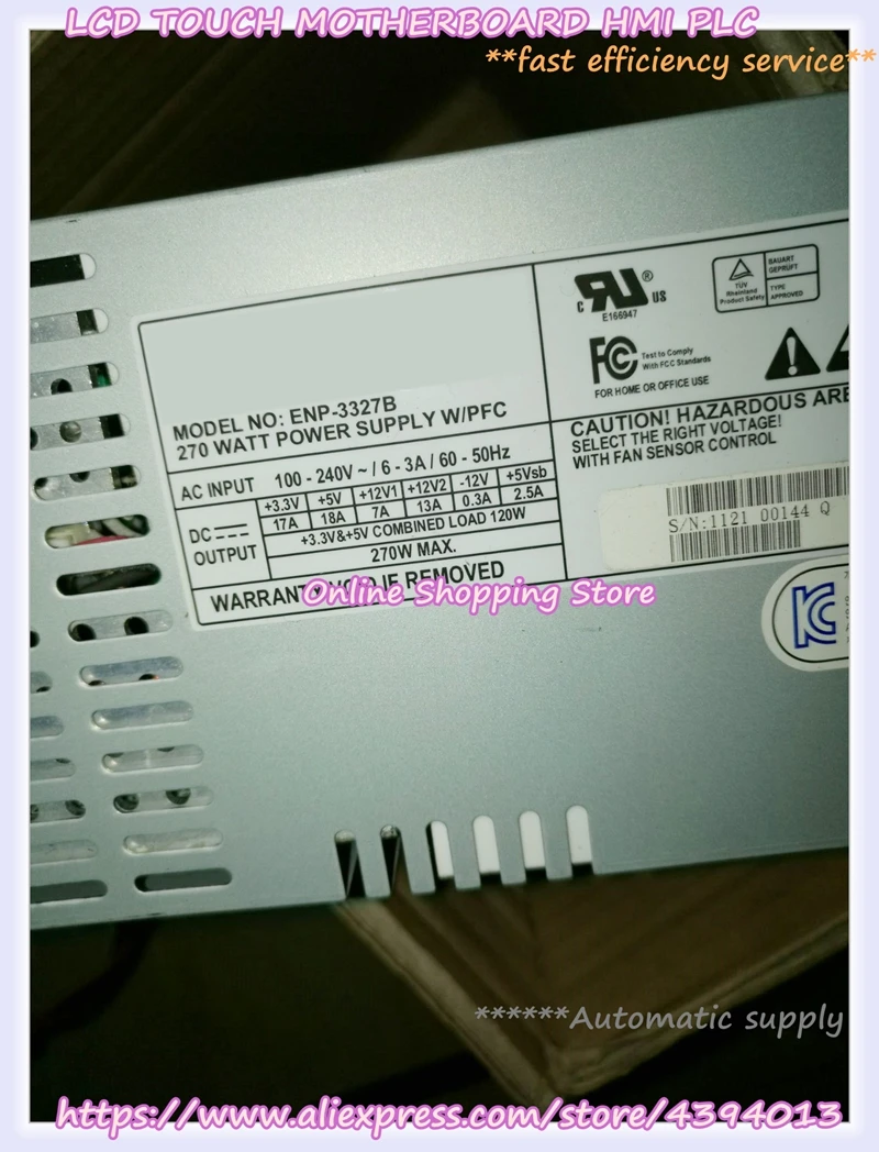 

For enp-3327B Dedicated Power Supply