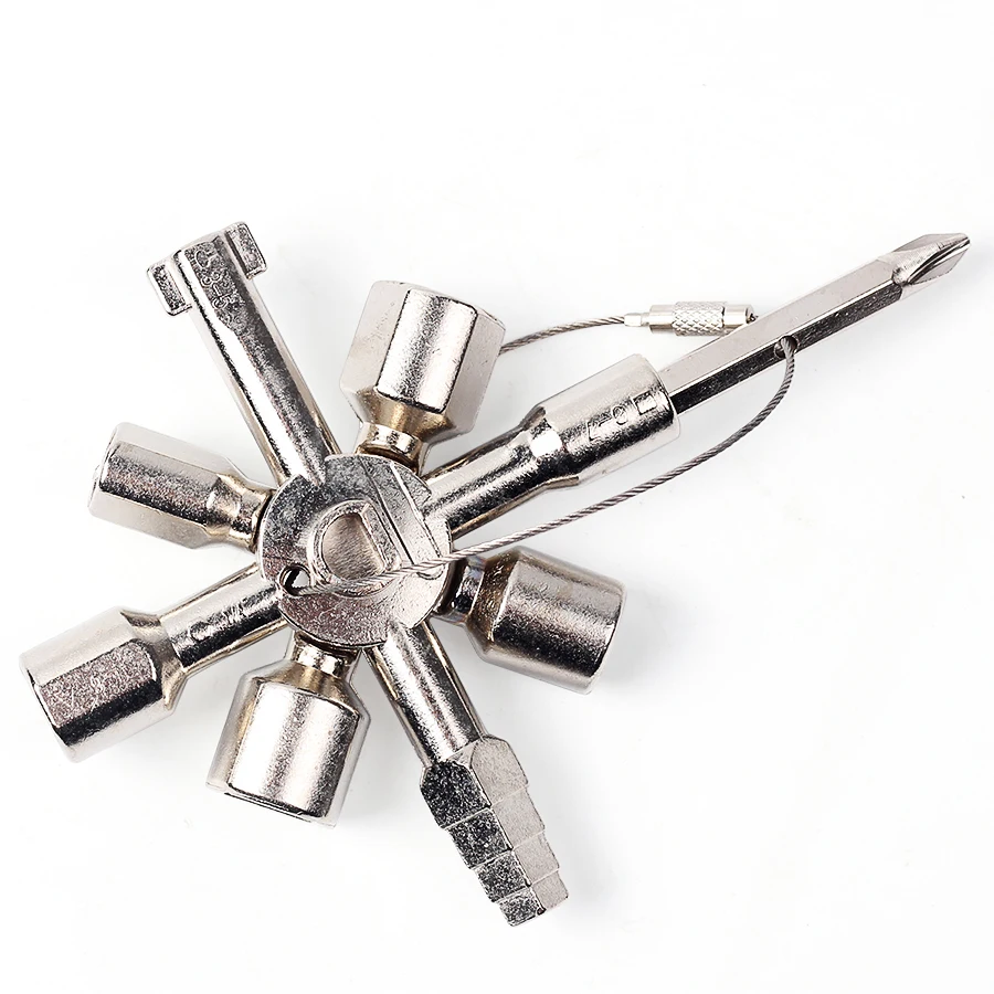 Universal Square Triangle Key for Gas Train Bleed Radiator