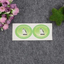 Пользовательские напечатанные водонепроницаемые наклейки овальная виниловая ПВХ-наклейка, Заказная клейкая овальная наклейка печать, оригинальная наклейка