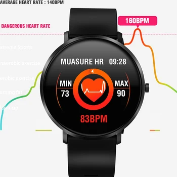 

Smart Bracelet Fitness Tracker Smart Wristband Message Push 140 mAh Long Standby Life Remote Camera Magnetic Charging Smart Band