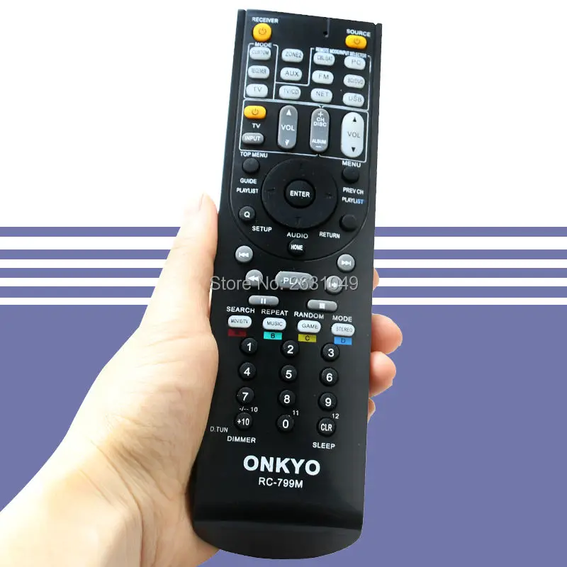 

suitable for onkyo RC-799M AV HT-R391 HT-R558 HT-R590 HT-R591 HT-S5500 RC-834M RC-738M RC-812M RC-801M RC-803M remote control