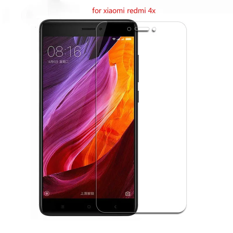 

wholesale 2.5D Tempered Glass For Xiaomi Redmi 4X Mi 4 Glass 9H Ultra-thin HD 5.0 Inch Screen Protector For Xiaomi Redmi 4X