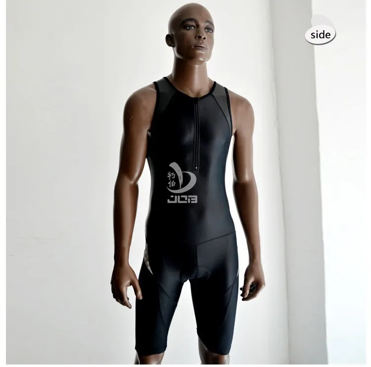 Работа Триатлон Ironman костюм Тренировочный цельный костюм для мужчин без рукавов Дайвинг костюм бег Велоспорт плавание Триатлон гидрокостюмы