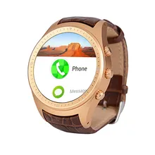 X5 Android 4.4 SmartWatch 1,4 «Amoled-display 3G WiFi GPS Dual Bluetooth Smart Uhr Telefon für iOS Android-Handy