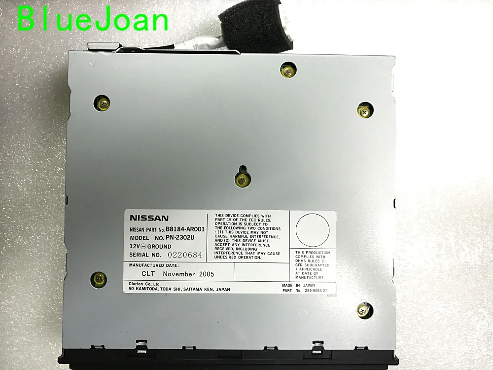 NISSAN B8184-AR001 PN-2302U.