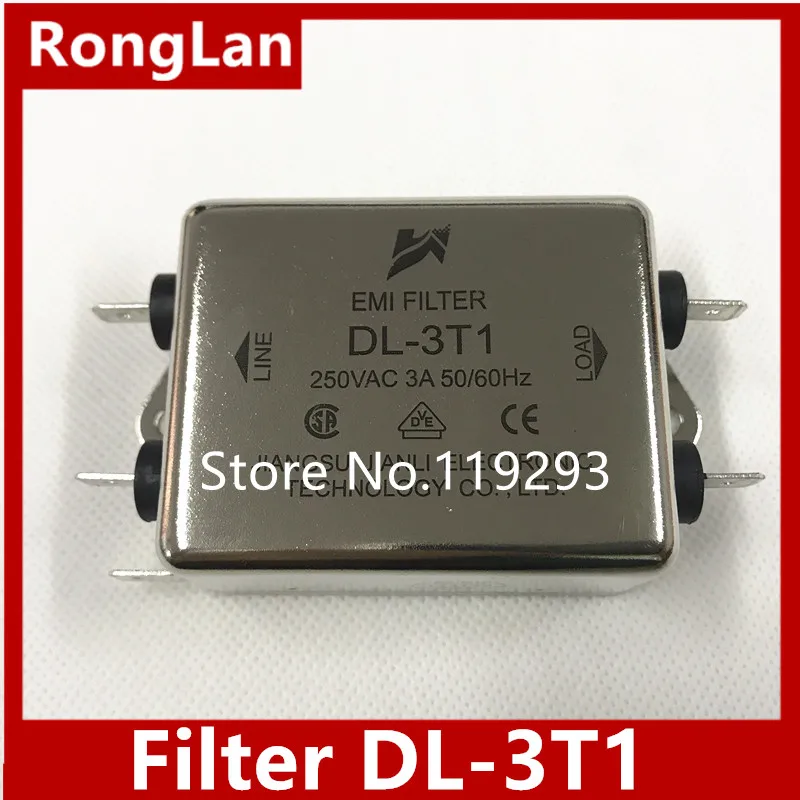 US $232.00 ZOB Jianli EMI power filter DL3T1 250VAC 3A5060HZ10PCSLOT