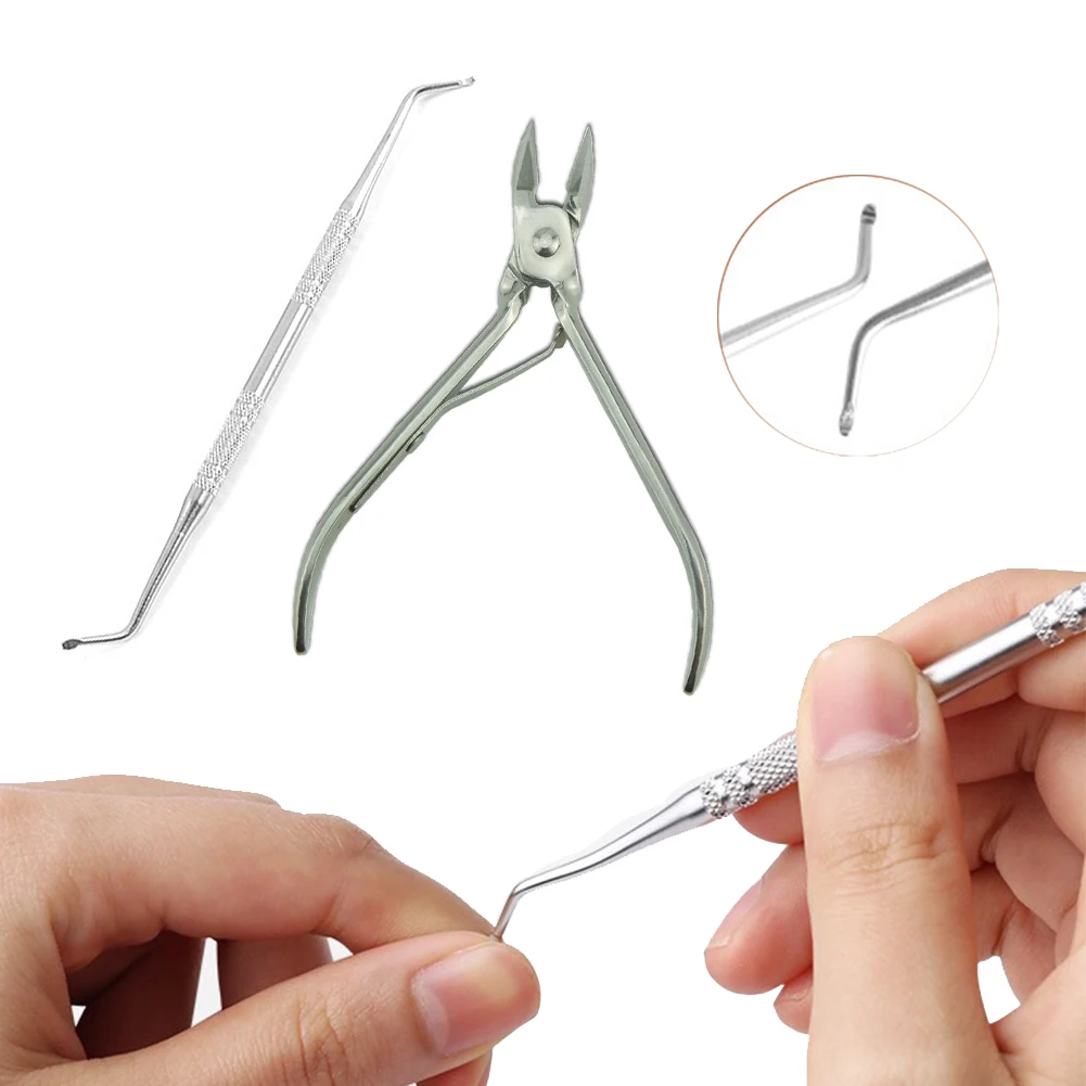 

Stainless Steel Nail Cuticle Scissor Paronychia Podiatry Pedicure Spoon Pusher Remover Cutter Clipper Nipper Foot Care Tool CW31