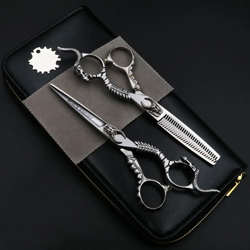 

6-inch salon special hairdressing scissors Tauren style hairdresser professional modeling tools barber scissors set