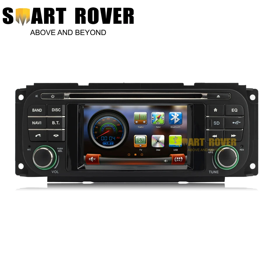 4.3&quot Auto Radio Navi DVD For 300M Sebring PT Cruiser Caravan Durango Dakota Stratus Ram Pickup Viper Cherokee Wrangler Liberty |