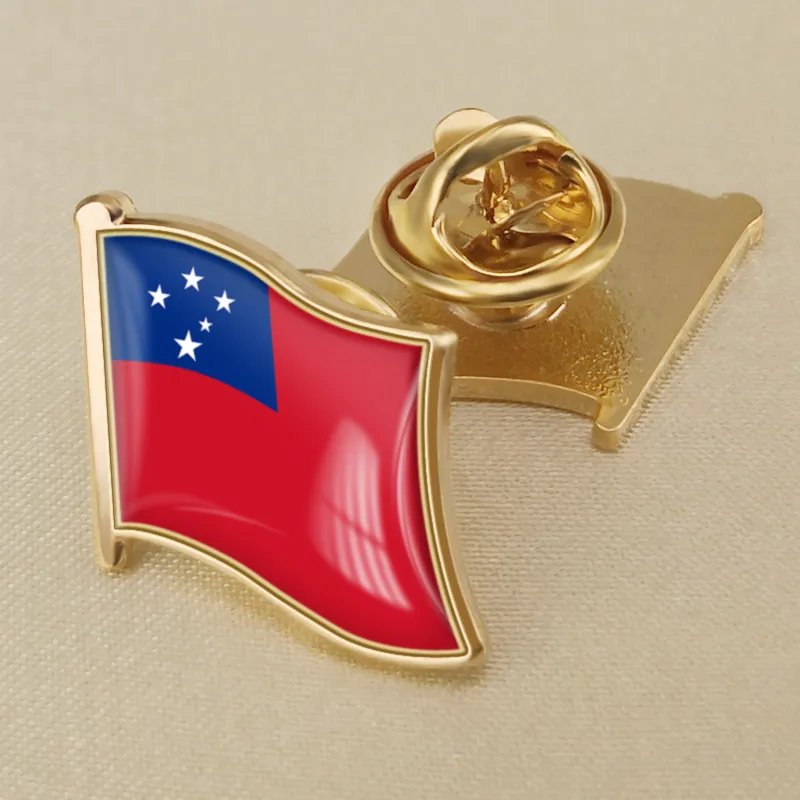 

Samoa Single Flag Lapel Pins