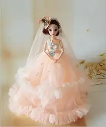40 см ручной работы свадебные куклы 3D настоящие глаза принцессы для мальчиков и девочек игрушки