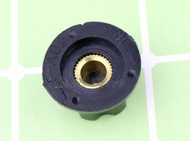 10 шт. ручка потенциометра WH118 WX050 bakelite медное внутреннее отверстие 6 мм|Крышки