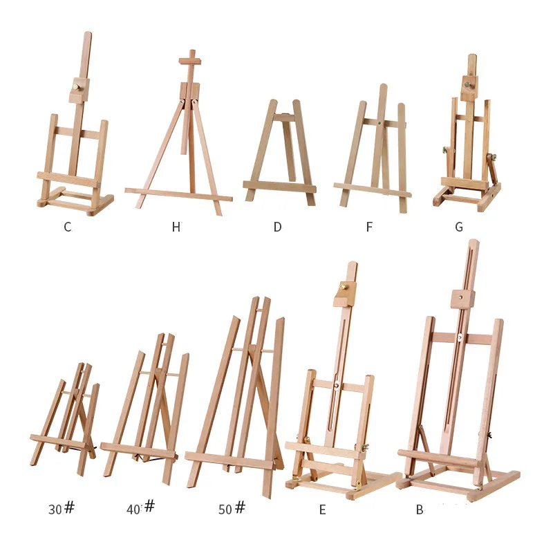Portable Artist Wooden Easel Watercolor Easel Gouache Frame Oil paint Wood Stand Wedding Table Card Stand Display Holder Party Portable Artist Wooden Easel Watercolor Easel Gouache Frame Oil paint Wood Stand Wedding Table Card Stand Display Holder Party