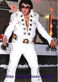 2022 King of Rock and Roll Elvis Aaron Presley Singer Suit Outfit B Edition  White Cosplay Costume