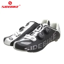 SIDEBIKE Men's Cycling Shoes Road Bike Carbon Racing Bike Shoes Ultralight Self-locking Breathable Cycling Bicycle Shoes цена SIDEBIKE Men's Cycling Shoes Road Bike Carbon Racing Bike Shoes Ultralight Self-locking Breathable Cycling Bicycle Shoes цены онлайн