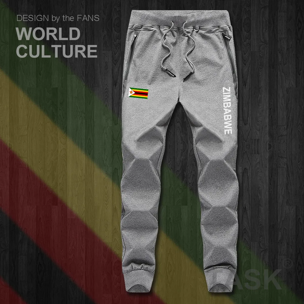 Women Men Zimbabwe Harare Background Pattern Athletic Crew Socks