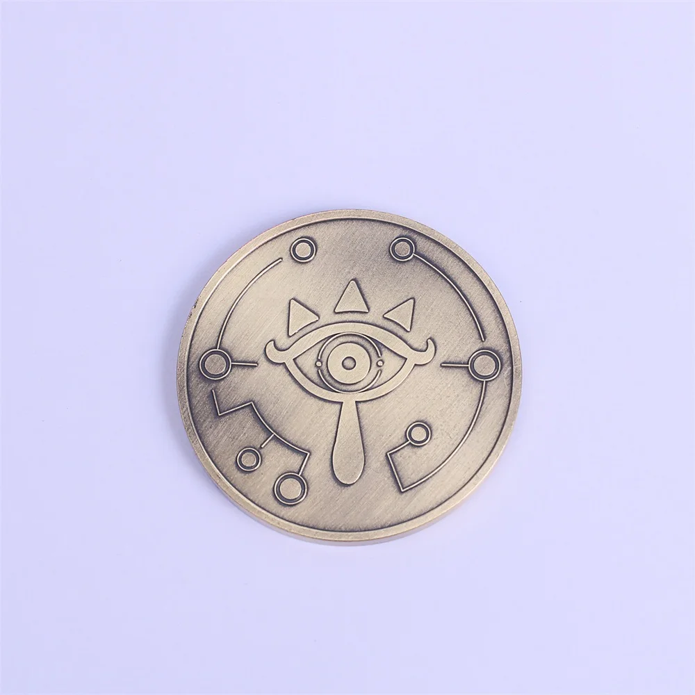 Legend of Zelda Breath of the Wild Special Collectible Coin Handmade Game Coin (2)