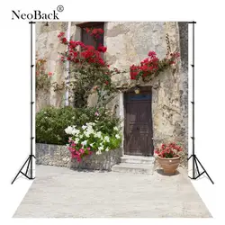 Neoback 5x7ft Виниловый фон Зебра деревянный пол фотостудия дети Компьютер покрасил фотографические фоны A3286