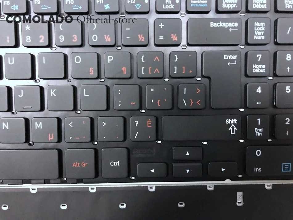 CA Canada Laptop keyboard for Samsung 880Z5E 870Z5E 770Z5E 780Z5E 670Z5 670Z5E backlit Black keyboard CA layout -2