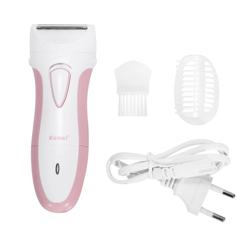 

Kemei Lady Epilator Electric Hair Remover Women Depilador Hair Shaver Removal For Women Electric Razor Lady Shaver