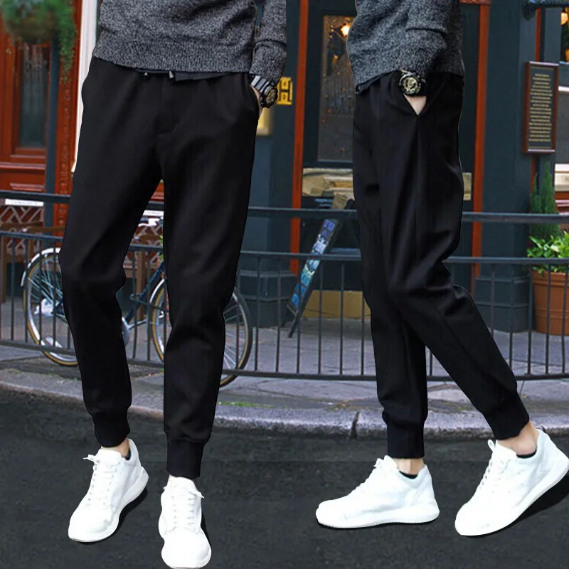 

Summer Men's Casual Pants Men's Slim Body Fashion Pants
