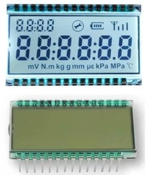

29PIN TN Positive 6-Digits Segment LCD Panel White Backlight 3.0V