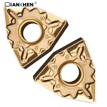 

10pcs Ceramic material Kyocera WNMG080408PS CA6525 WNMG080408PT CA5525 High Precision Carbide Inserts CNC Turning Tools