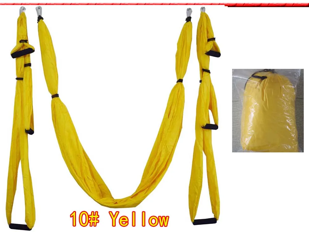 13 цветов прочность декомпрессии Йога гамак инверсия trapeze антигравитации воздушная тяговым Йога центр ремень Йога качели