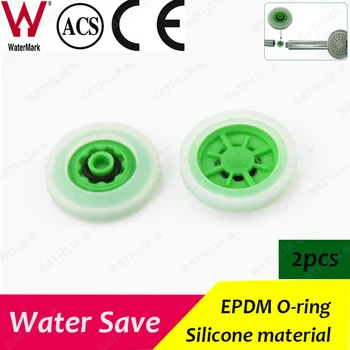 

2pcs Water Saving Shower Flow Reducer Regulator Adapter Constant Flow Consumption Reduction 7L Per Minute For shower head
