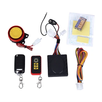 

New Motorcycle Remote Control Alarm Security Kit Alarm System Anti-Hijacking Cutting Off 125dB Alarm Speaker Remote System