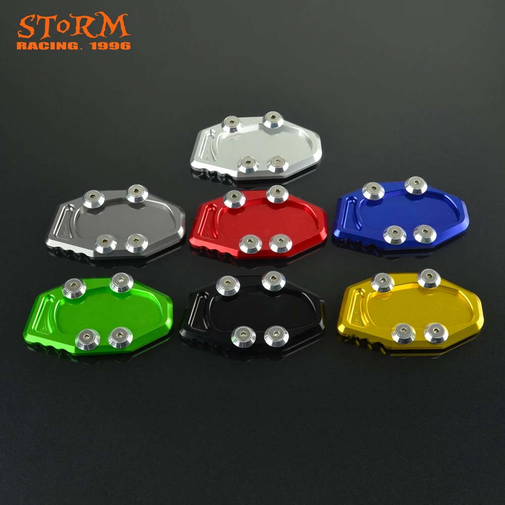 

Motorcycle CNC Kickstand Plate Foot Pad Support Extension For Yamaha YZFR3 YZF-R3 YZF R3 R25 2014 2015 2016