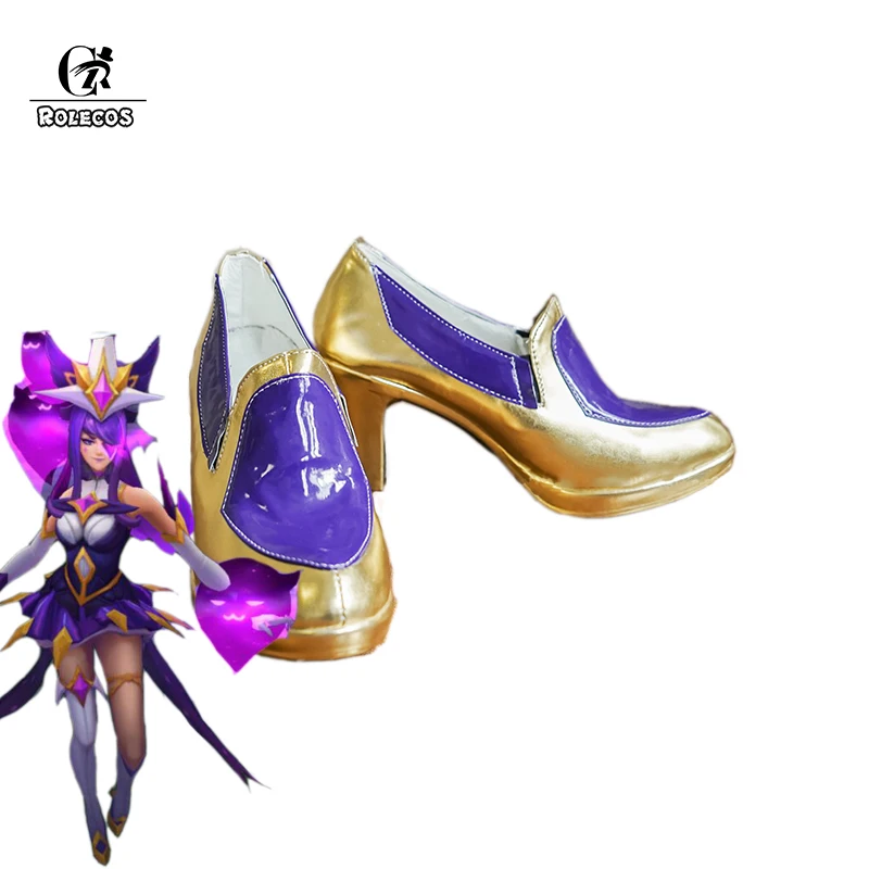 Обувь для костюмированной вечеринки ROLECOS LOL в стиле звездного Guardian Syndra Женская