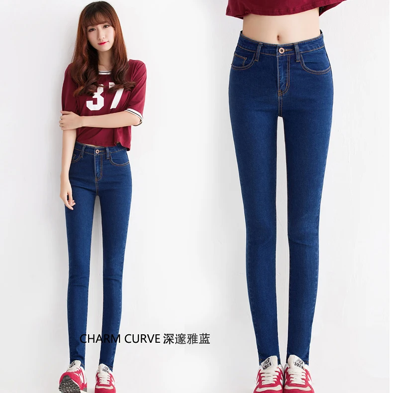 denim jeans panty women clothes spring summer style autumn