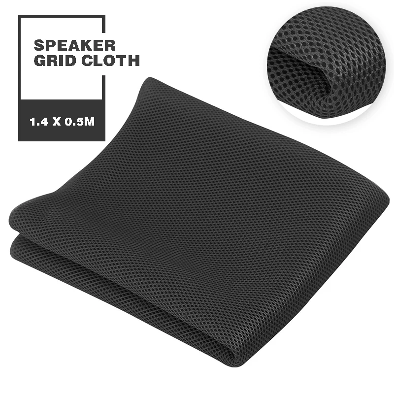 1.4 x 0.5M Speaker Grill Mesh Cloth Stereo Gille Fabric Dustproof DJ Speaker Mesh Cover For Subwoofer Speaker Audio Accessories